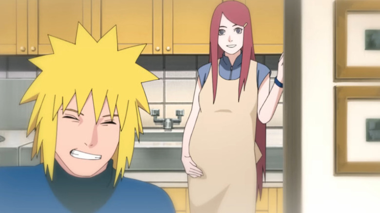 Naruto's parents together