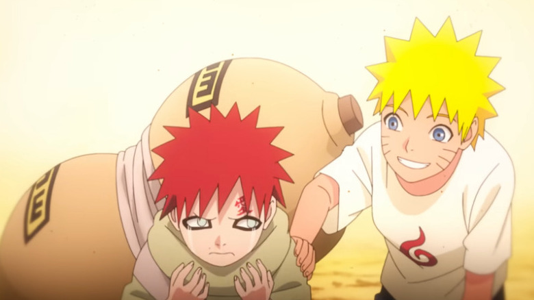 Gaara and Naruto