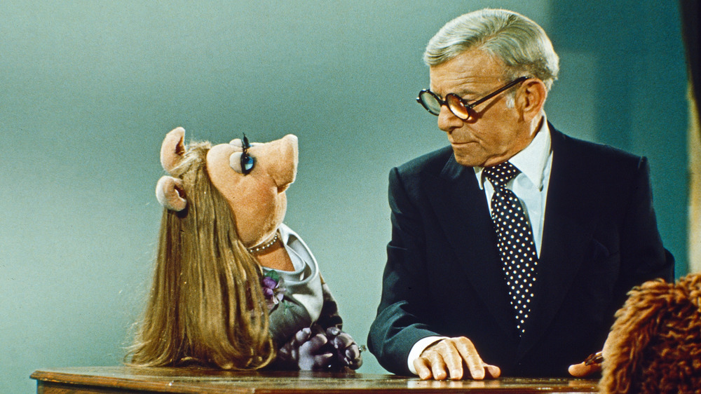 George Burns and Miss Piggy