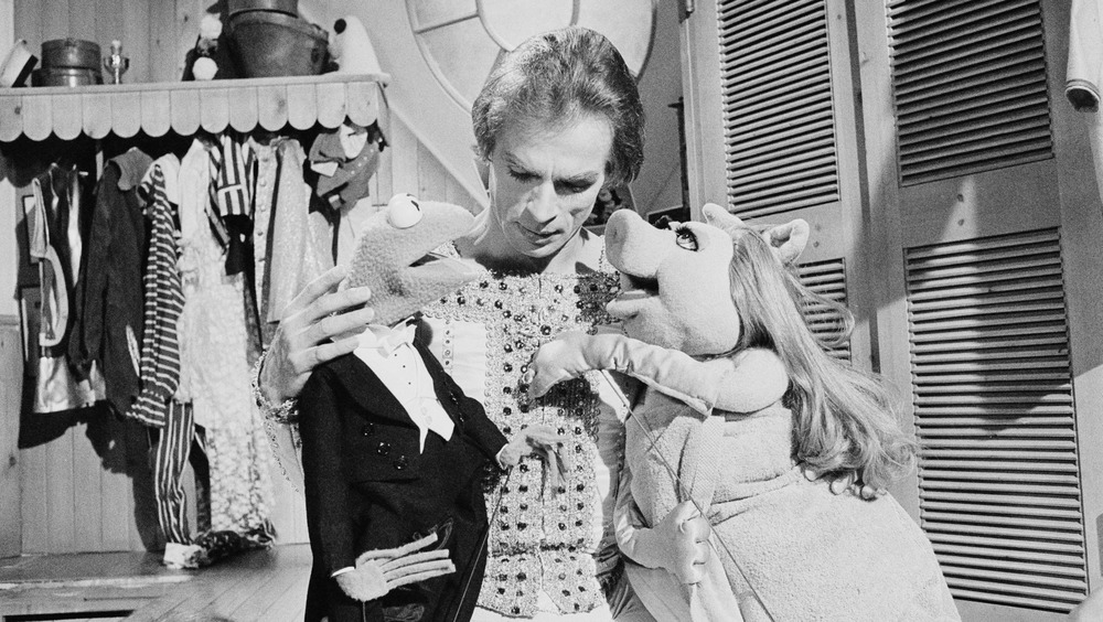 Rudolf Nureyev, Kermit, and Miss Piggy