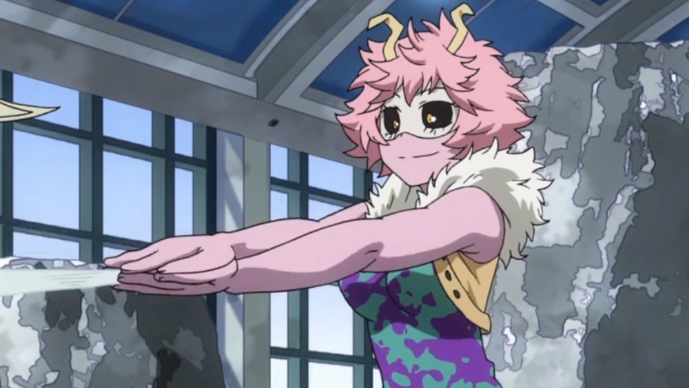 Mina Ashido on My Hero Academia