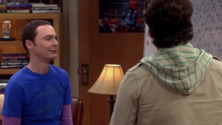 Sheldon and Leonard on The Big Bang Theory