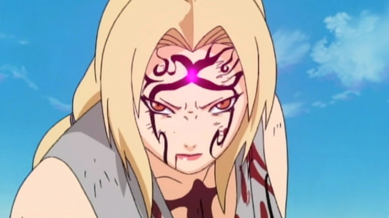 Tsunade using Creation Rebirth