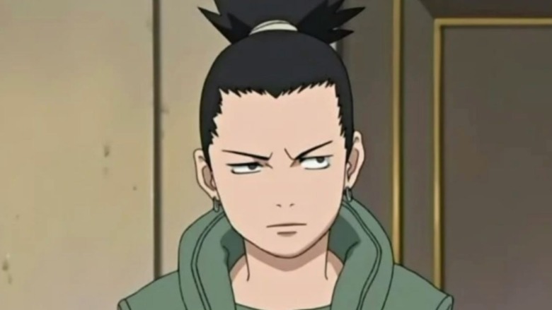 Shikamaru acting bothered