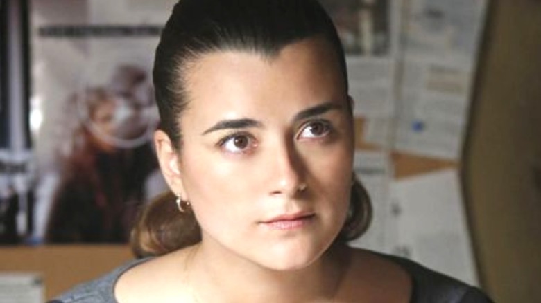 Ziva David with ponytail 