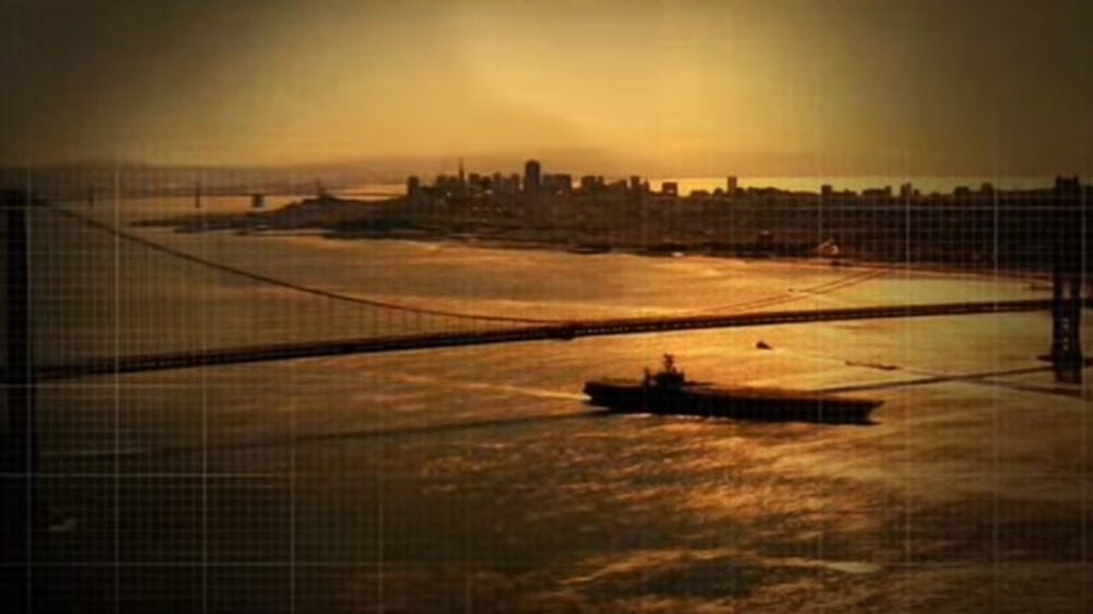 NCIS boat golden gate bridge