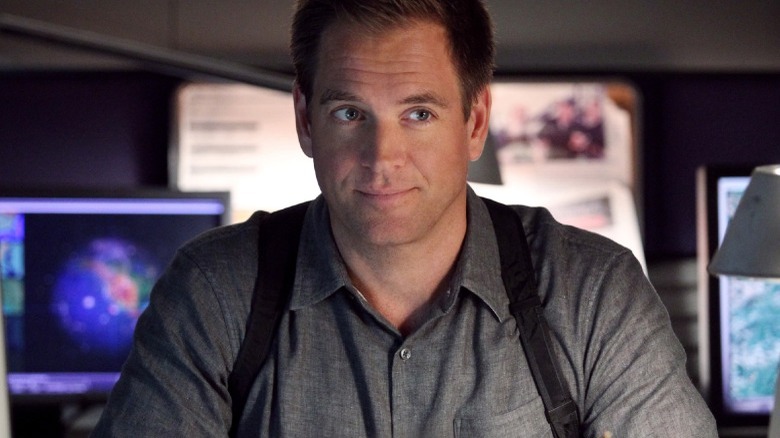 Tony DiNozzo smirking