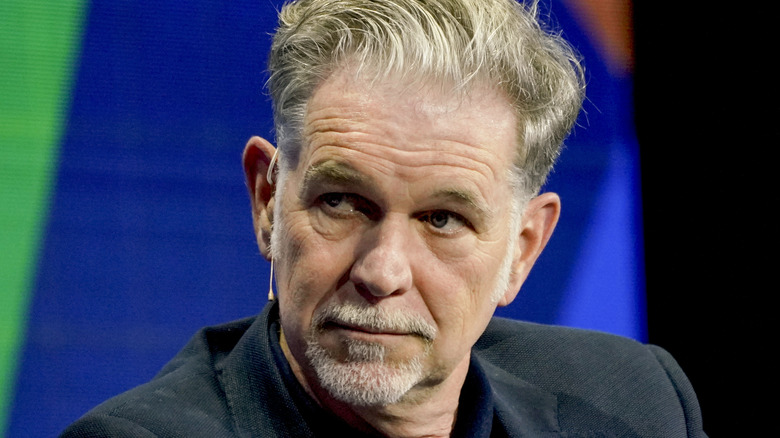 Netflix CEO Reed Hastings attends a conference in Beverly Hills California