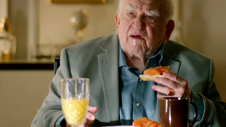 Ed Asner as Sid in 'Cobra Kai'