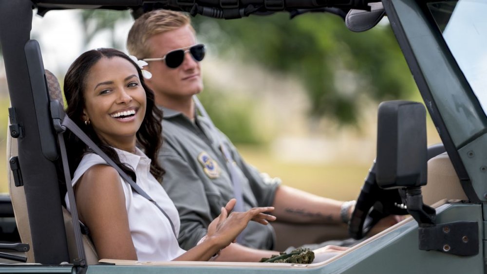 Kat Graham and Alexander Ludwig fall in love in Operation Christmas Drop