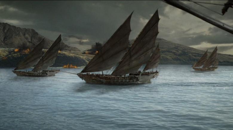 The Black Ships sail through Gondor