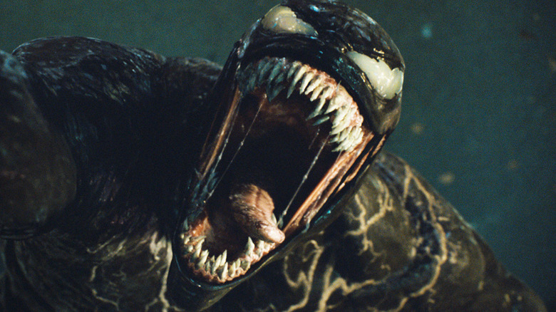 Venom screaming face