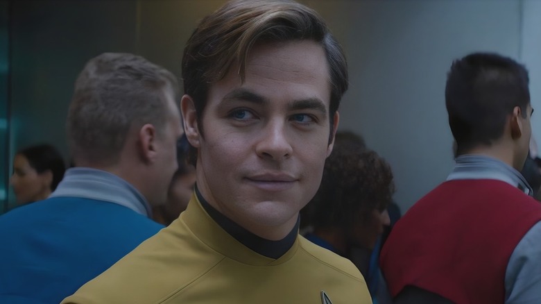 Capt Kirk smiling