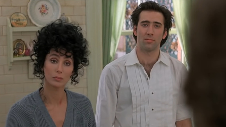 Nicolas Cage with Cher