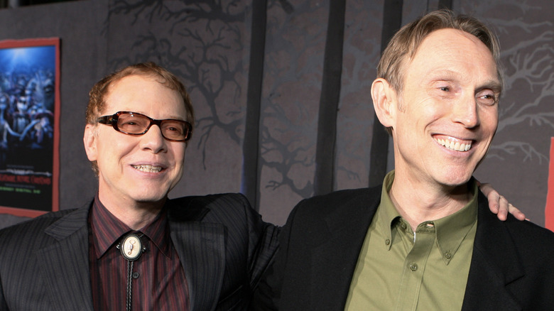 Danny Elfman and Henry Selick smiling
