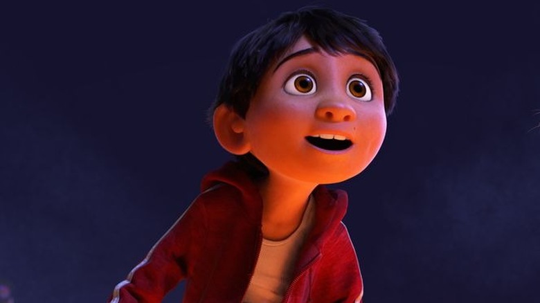 Miguel in Coco looking amazed