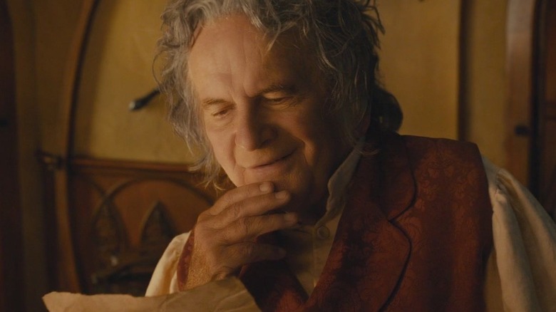 Bilbo pondering