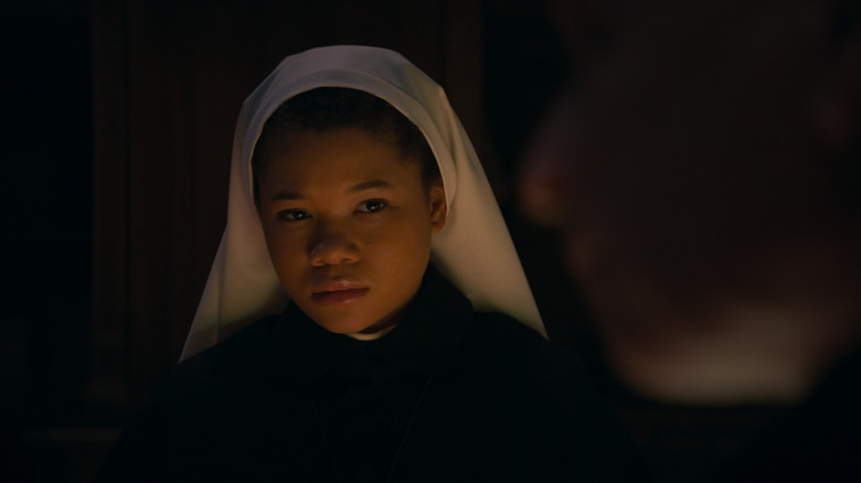 Storm Reid as nun