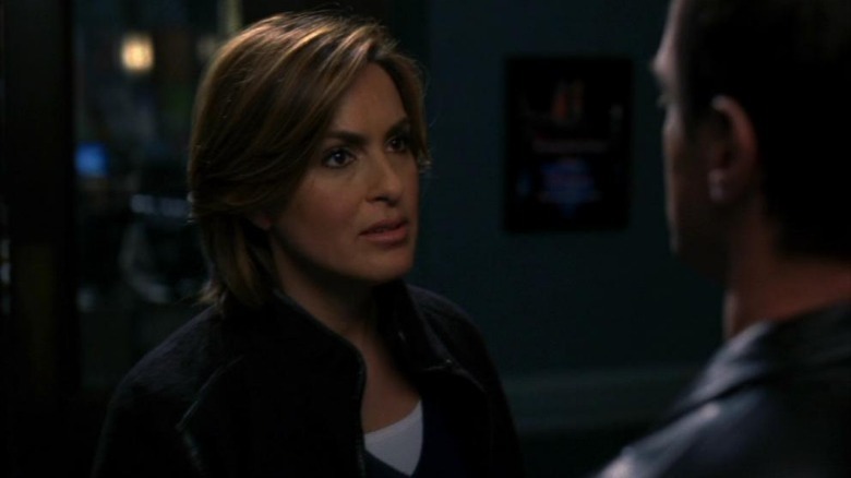 Benson and Stabler talking