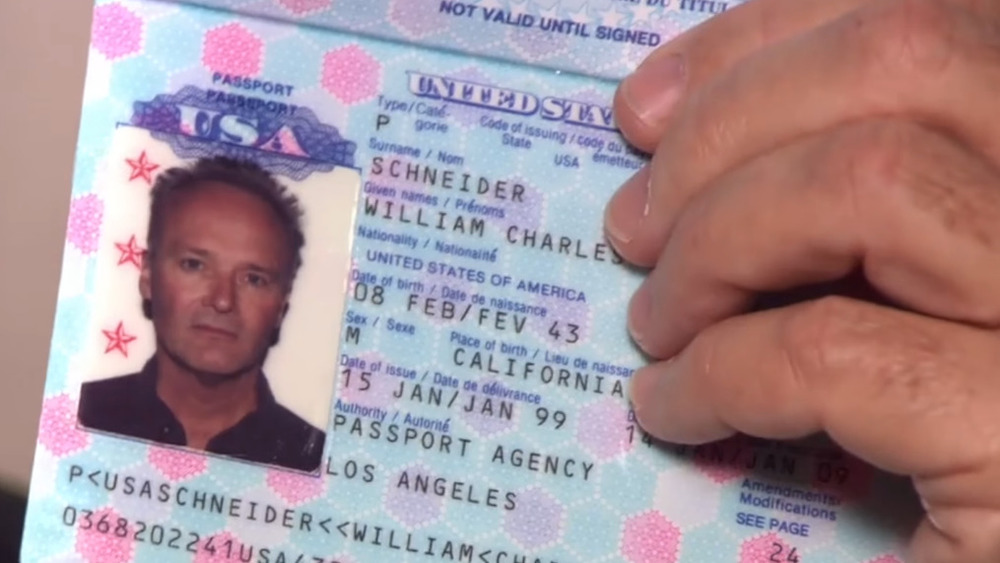 Creed Bratton passport william schneider