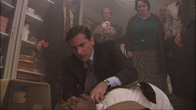 Michael tries to revive Stanley