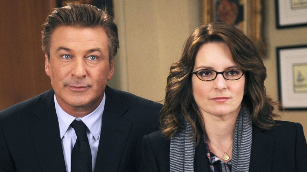 Alec Baldwin and Tina Fey on 30 Rock