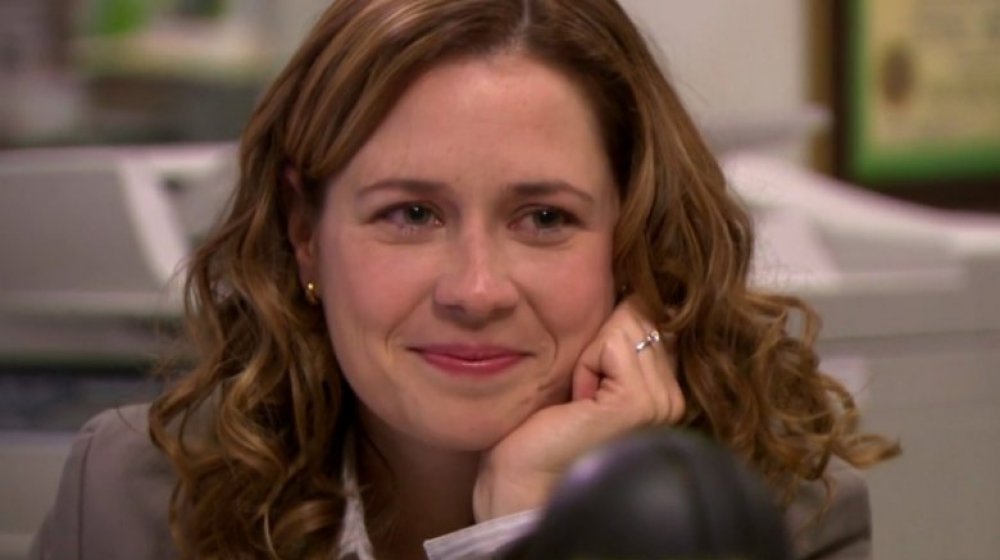 Jenna Fischer as Pam Beesly on The Office