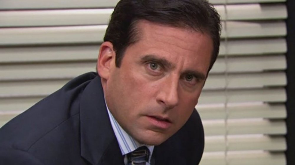 Steve Carell as Michael Scott on The Office