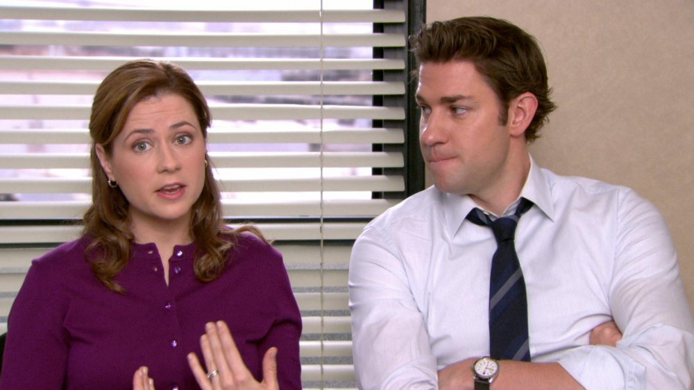 Jim and Pam on The Office