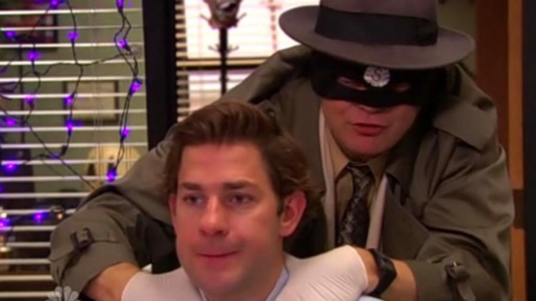 Dwight in his Scranton Strangler costume