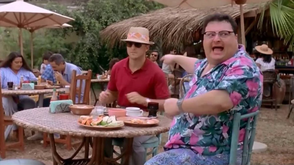 Wayne Knight and Cameron Thor in Jurassic Park