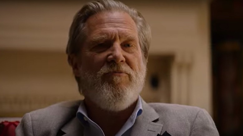 Jeff Bridges as Dan smirking