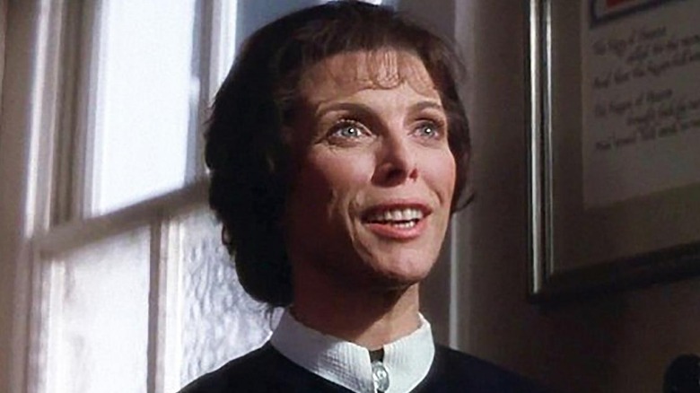 Billie Whitelaw as Mrs. Blaylock in The Omen