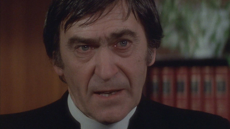 Patrick Troughton as Brennan in The Omen