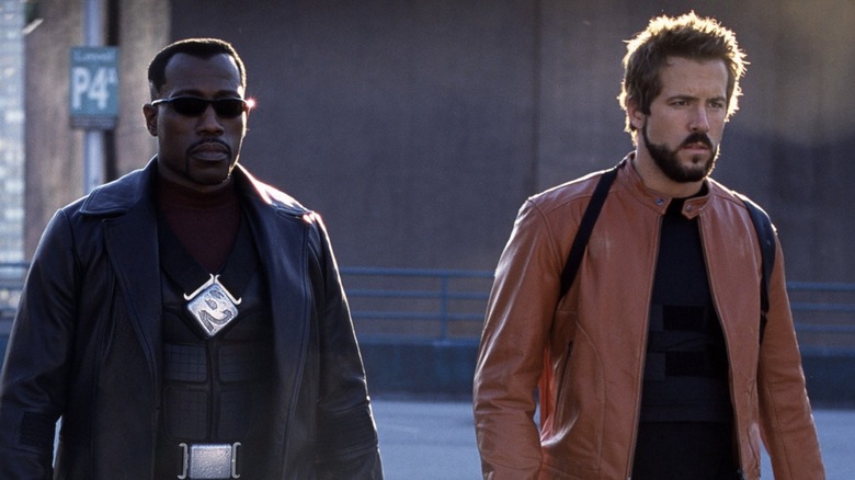 Blade and Hannibal outside