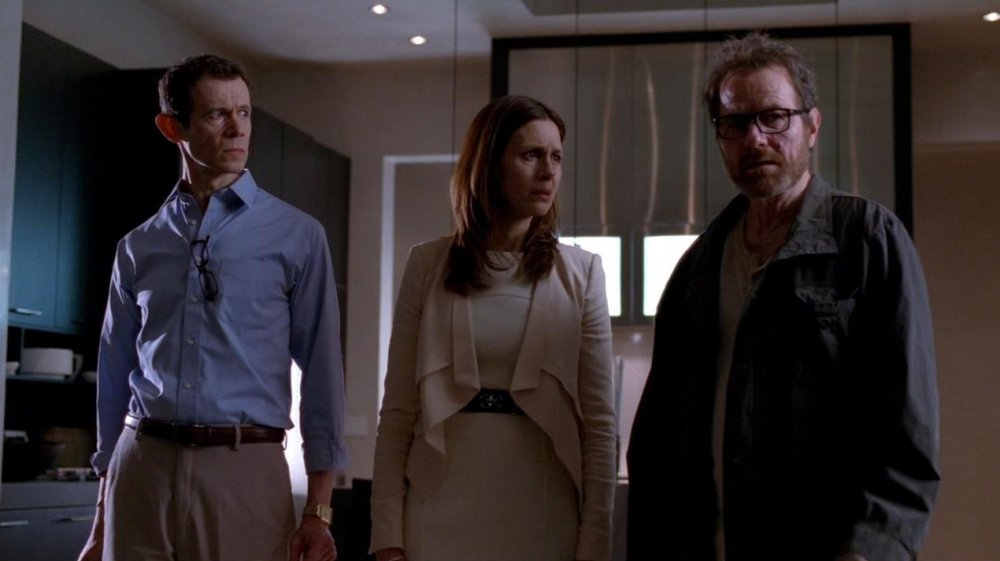 Walter White blackmails Elliott and Gretchen on the last episode of Breaking Bad