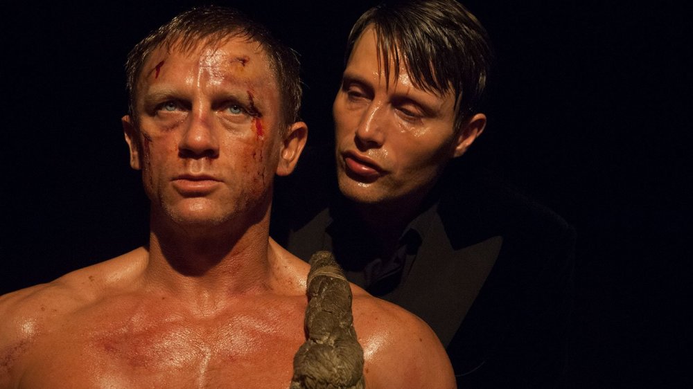 Daniel Craig and Mads Mikkelsen in Casino Royale