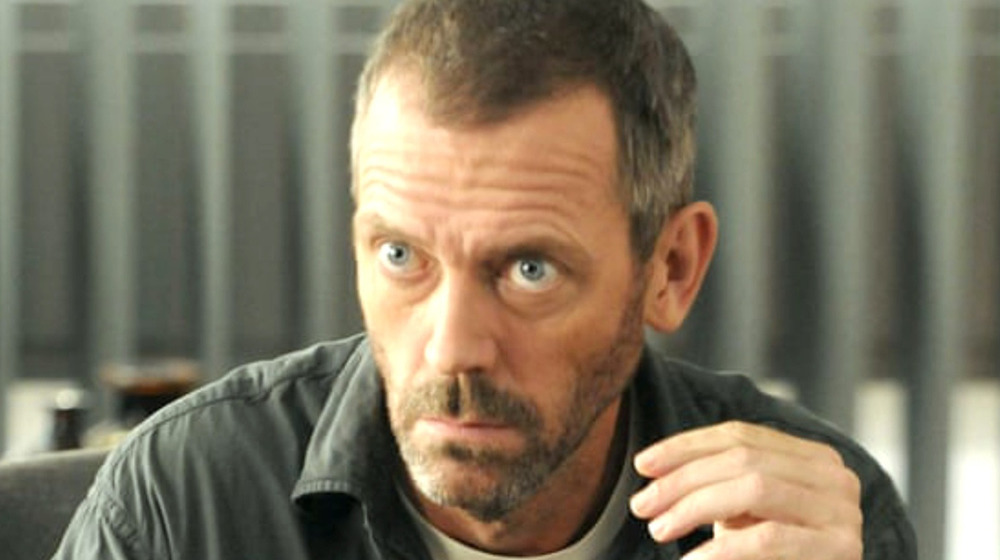 Gregory House with beard