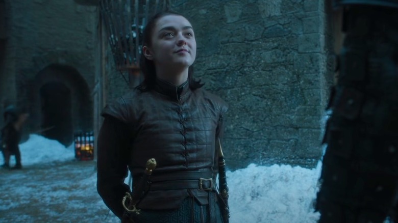 Williams appears as Arya