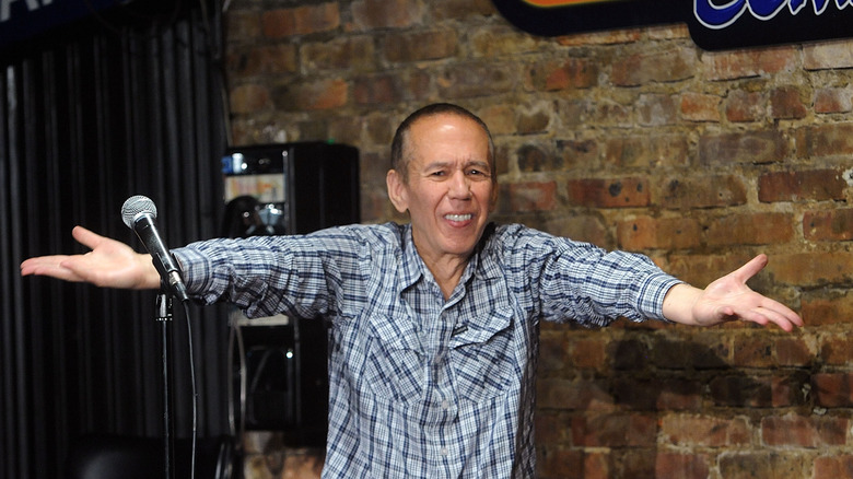 Gilbert Gottfried performing onstage