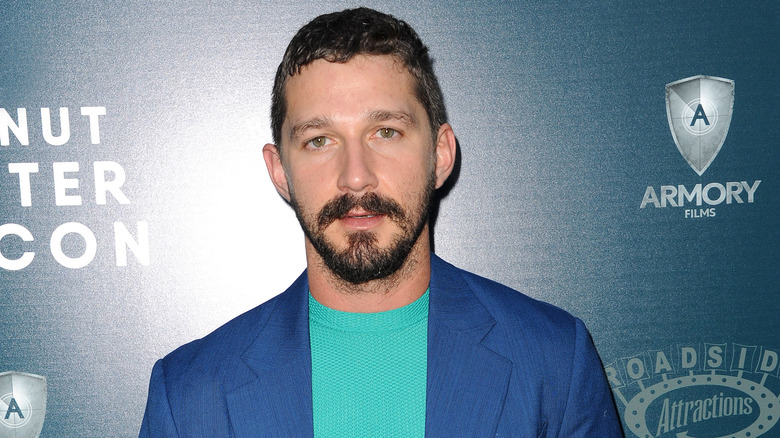 Shia Labeouf looks pleasant