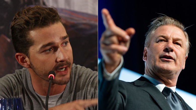 Shia LaBeouf and Alec Baldwin