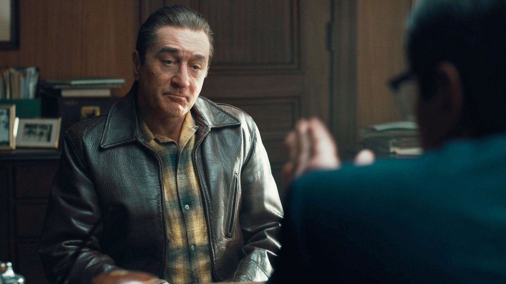 Robert De Niro as Frank Sheeran in The Irishman