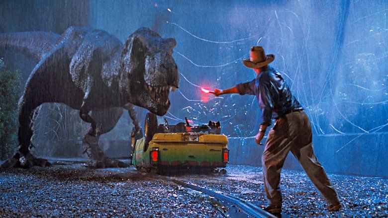 Scene from Jurassic Park