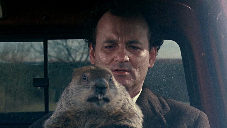 Bill Murray in Groundhog Day