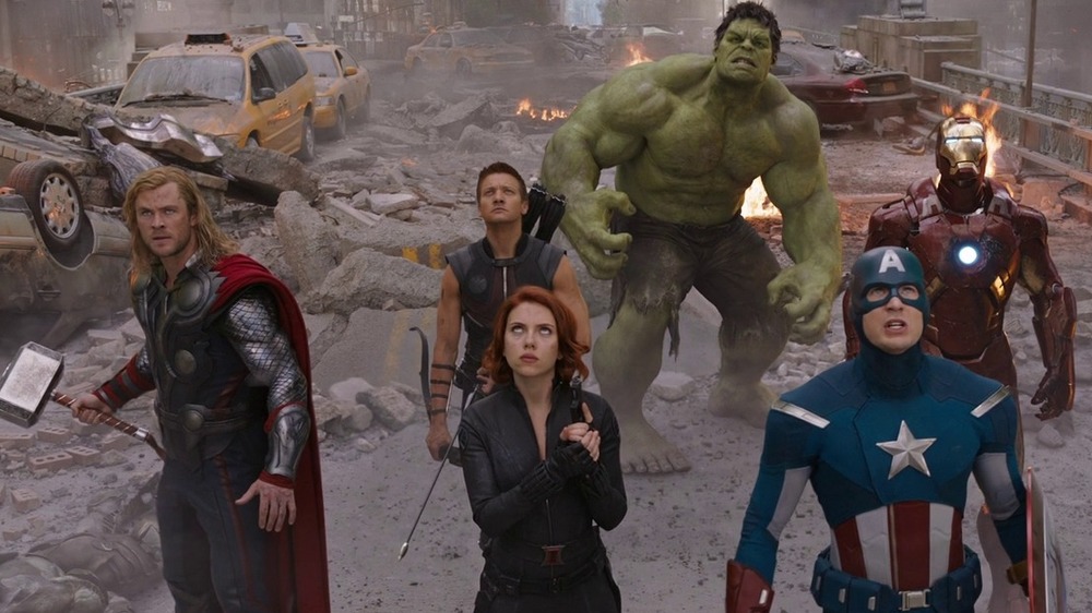 The Avengers assemble