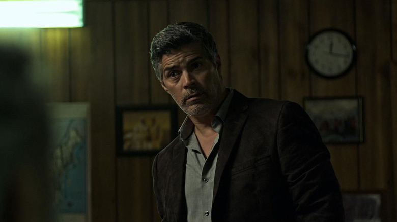 Esai Morales Camino Del Rio taken aback