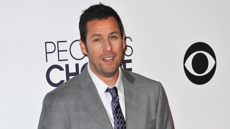 Adam Sandler posing