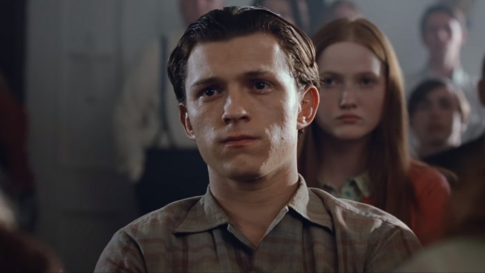 Tom Holland as Arvin Russell in The Devil All the Time