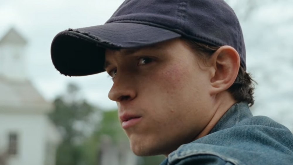 Tom Holland as Arvin Russell in The Devil All the Time